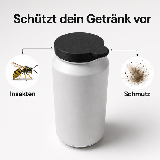 Dosenverschluss für Standarddosen – schützt vor Insekten & Schmutz
