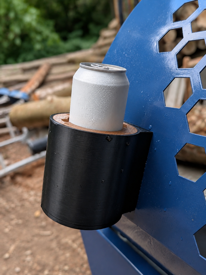 Getränkehalter mit Kühl-Inlay – für 0,5-l-Dosen & 0,33-l-Bierflaschen