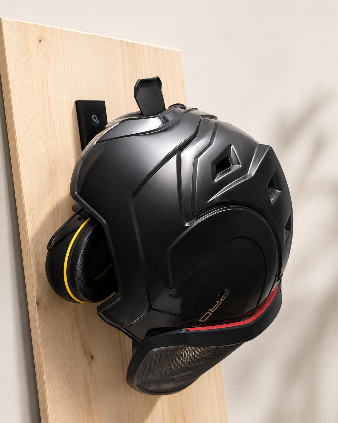 Helmhalter aus PETG – für Forsthelm & Schutzhelm